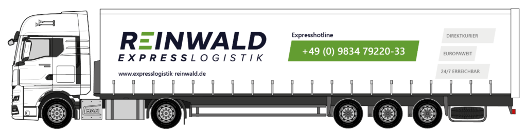 Reinwald Express Kurierdienst Lkw bis 40 Tonnen Sattelzug