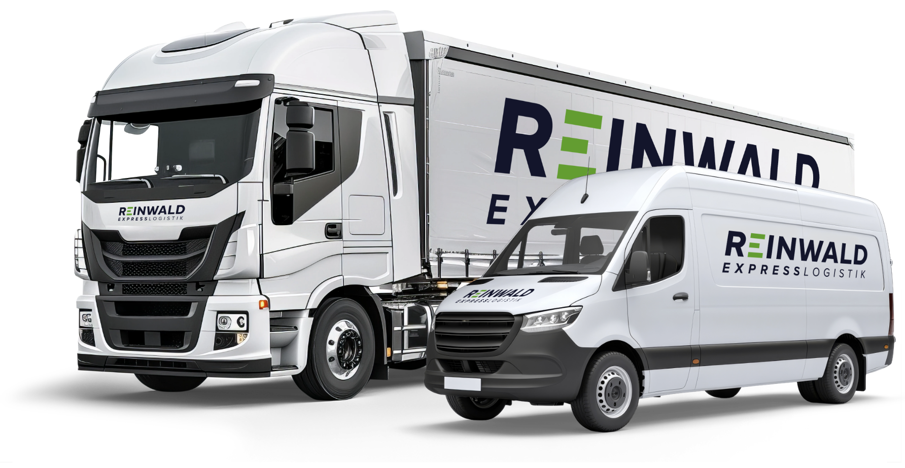 Fuhrpark von Expresslogistik Reinwald: LKW und Sprinter für Eiltransporte